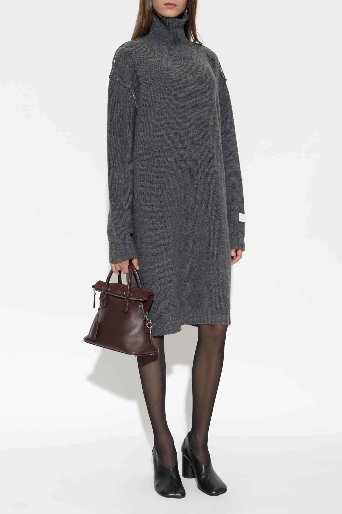 MM6 Maison Margiela Turtleneck dress | Women's | Vitkac